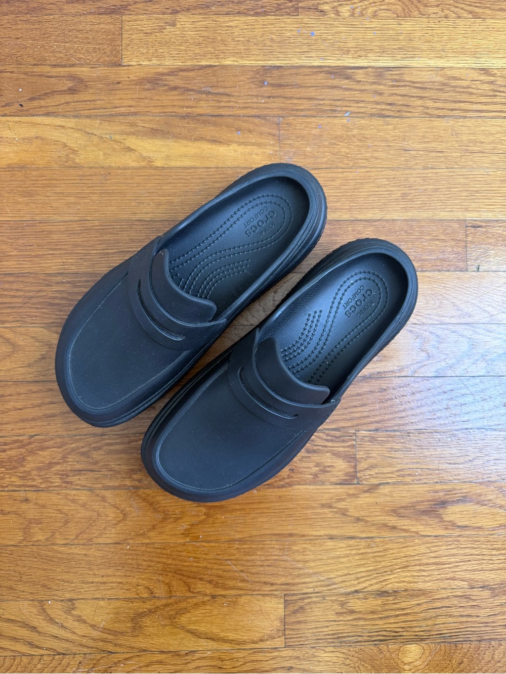 Crocs Classic Platform Clogs Black | Women’s 8 / Men’s 6